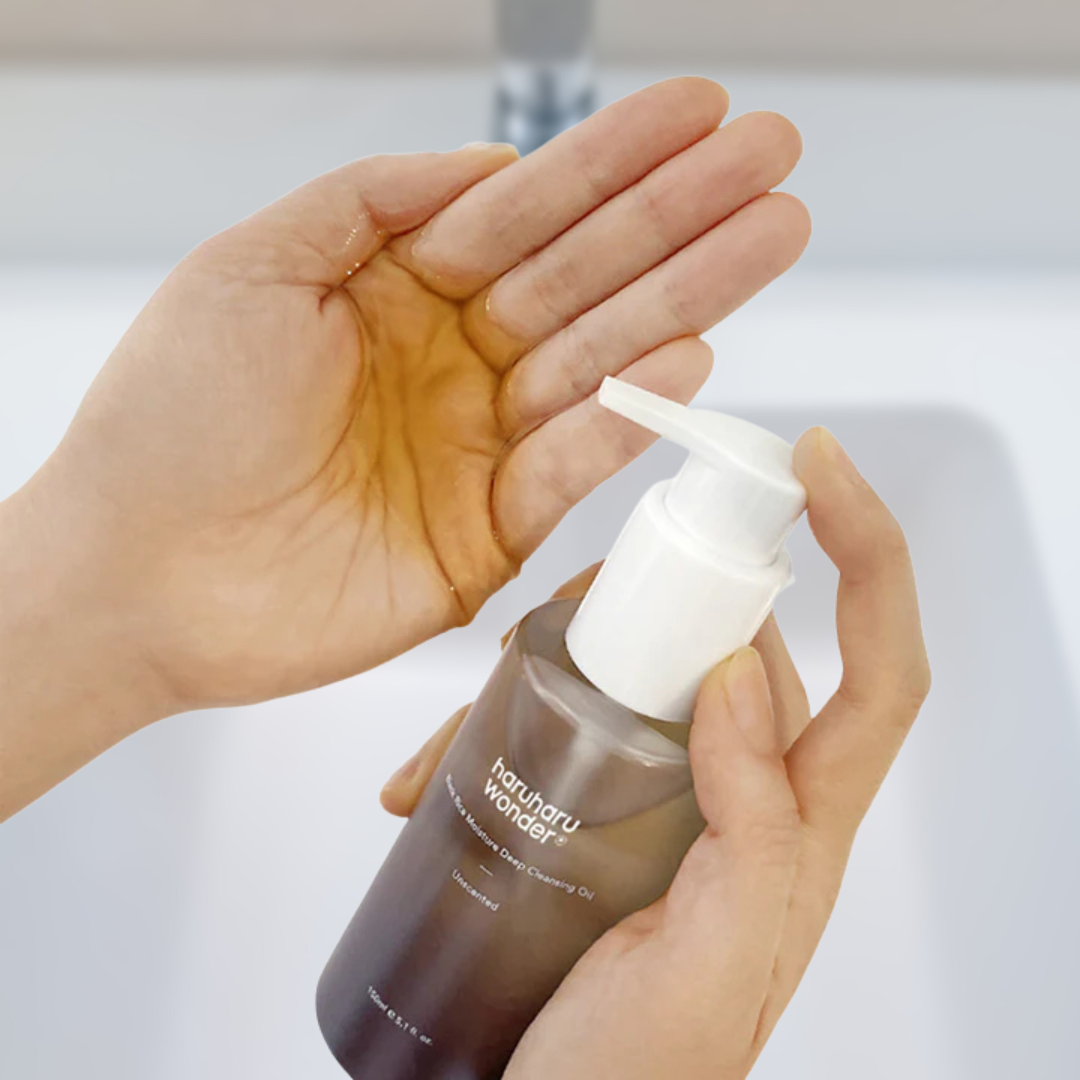 Haruharu Wonder Black Rice Moisture Deep Cleansing Oil