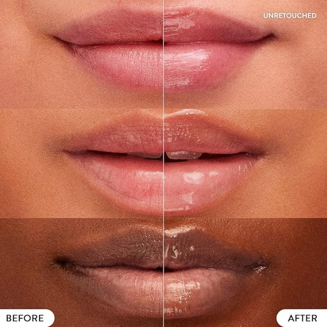 LANEIGE Lip Sleeping Mask_EX (Berry) before and after comparison