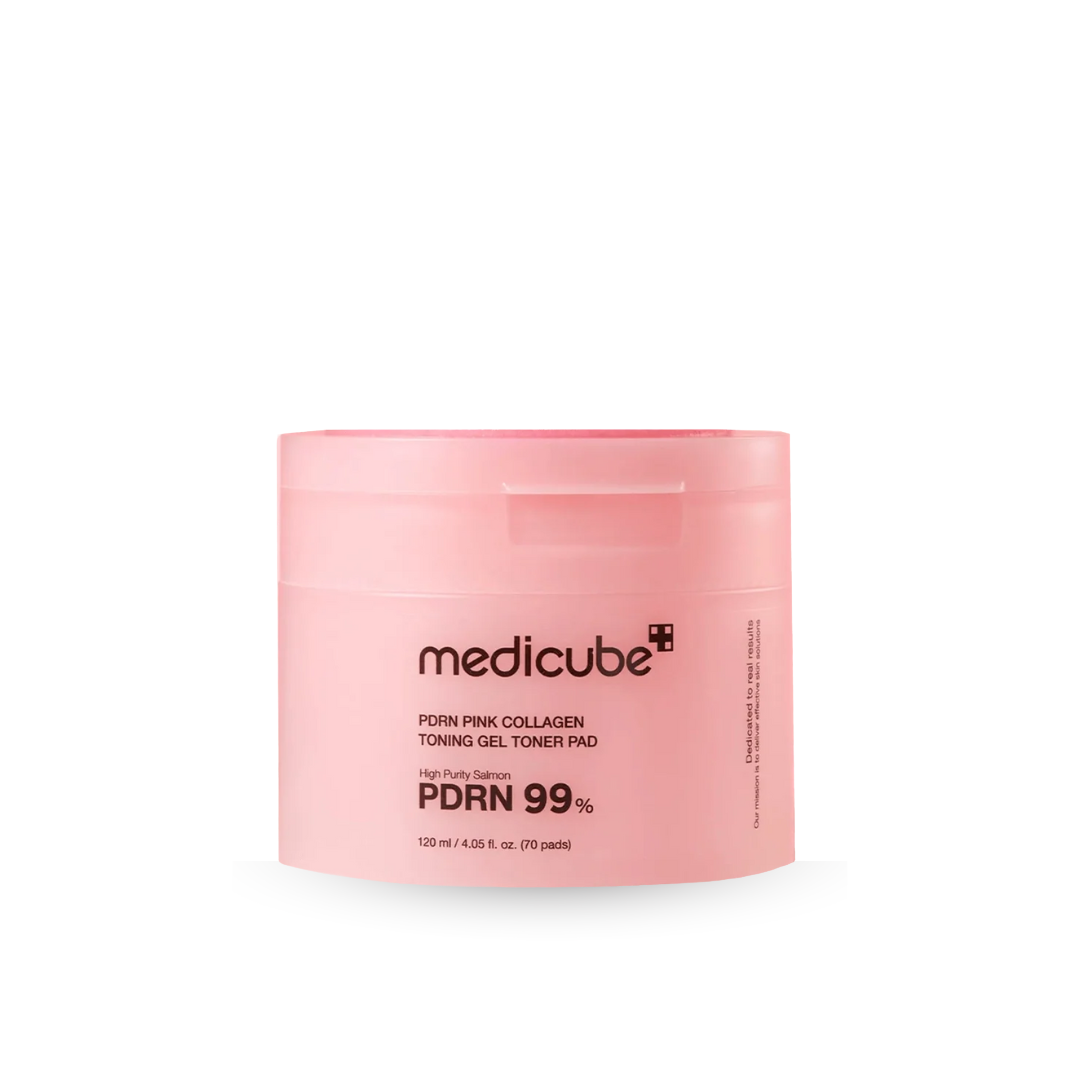 Medicube PDRN Pink Collagen Toning Gel Toner Pad (70 pads)