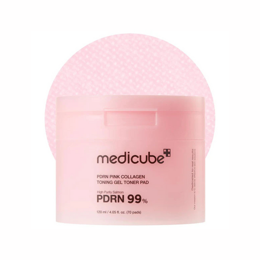 Medicube PDRN Pink Collagen Toning Gel Toner Pad (70 pads)