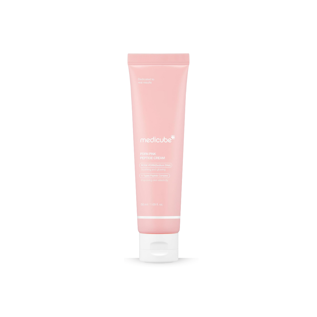 Medicube PDRN Hyaluronic Moisturizing Cream on white background