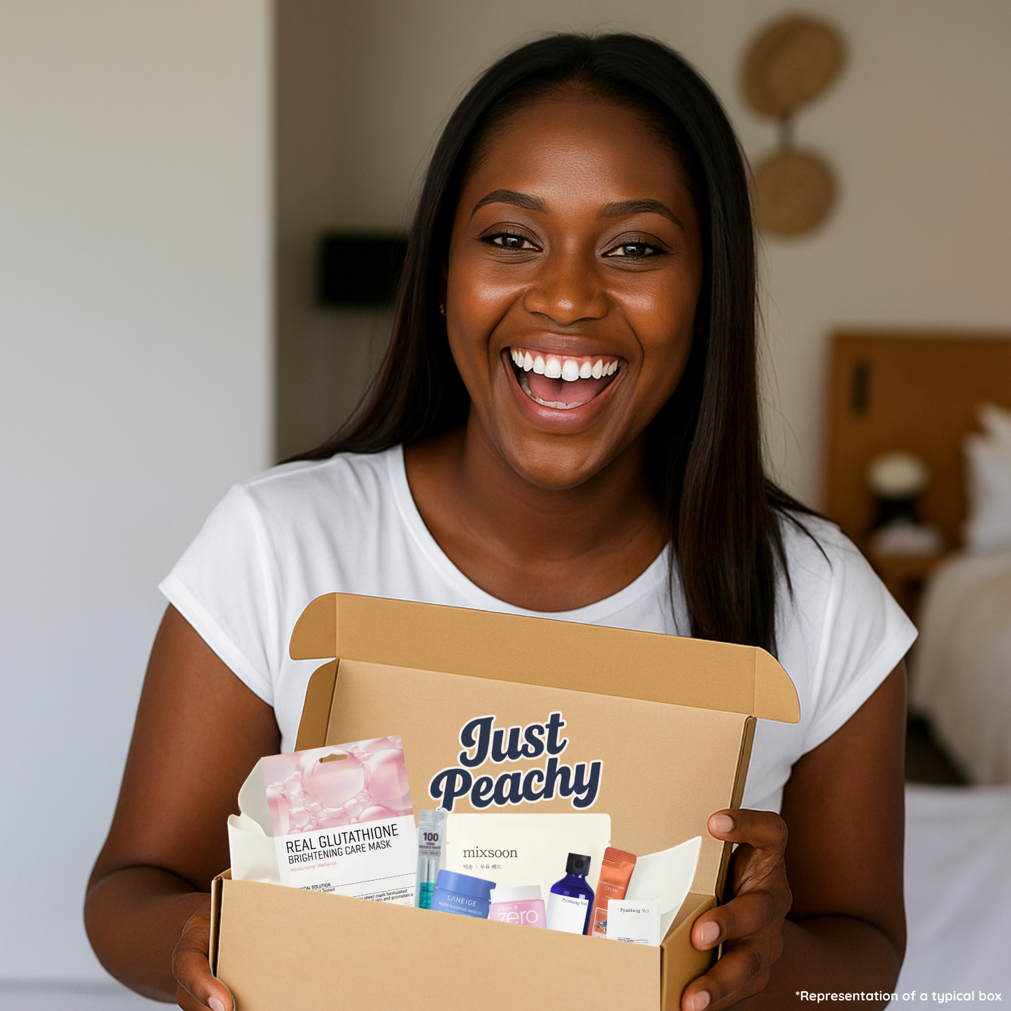 Just Peachy Mini Glow Sample Box