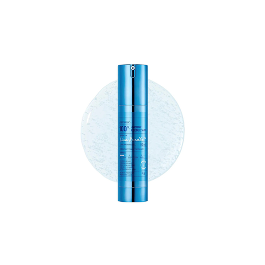 VT Cosmetics Hydrop Reedle Shot 100 with serum on a white background