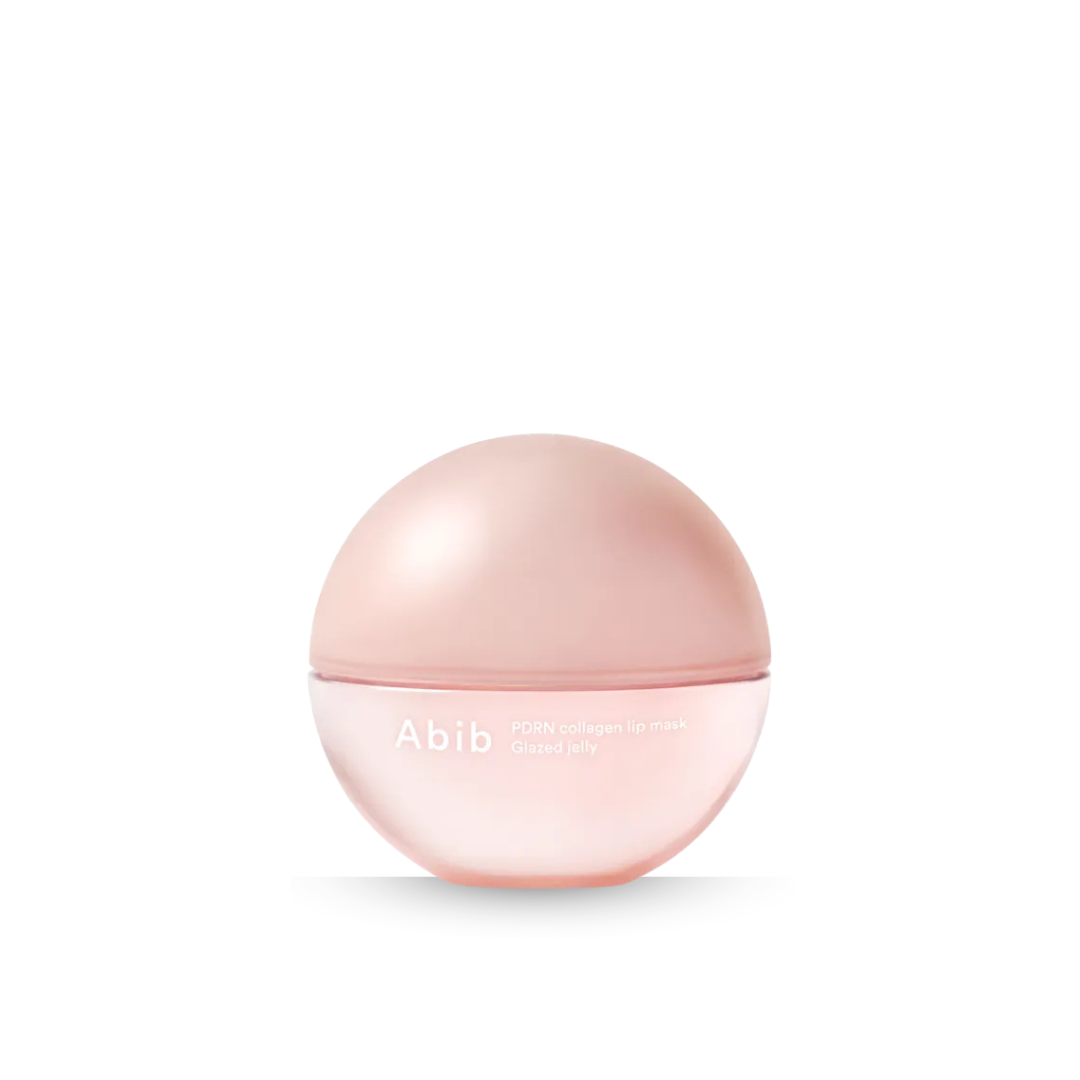 Abib PDRN Collagen Lip Mask Glazed Jelly in sleek pink packaging – Korean beauty lip care with PDRN and collagen to repair, hydrate, and smooth dry lips | Dewdrop Beauty South Africa