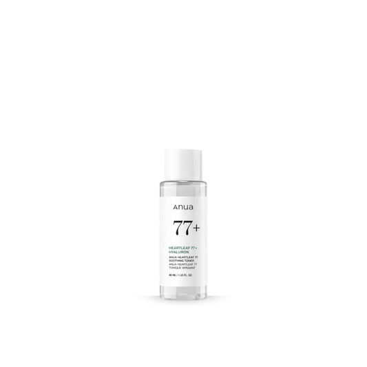 Anua Heartleaf 77% Soothing Toner Mini' on a white background