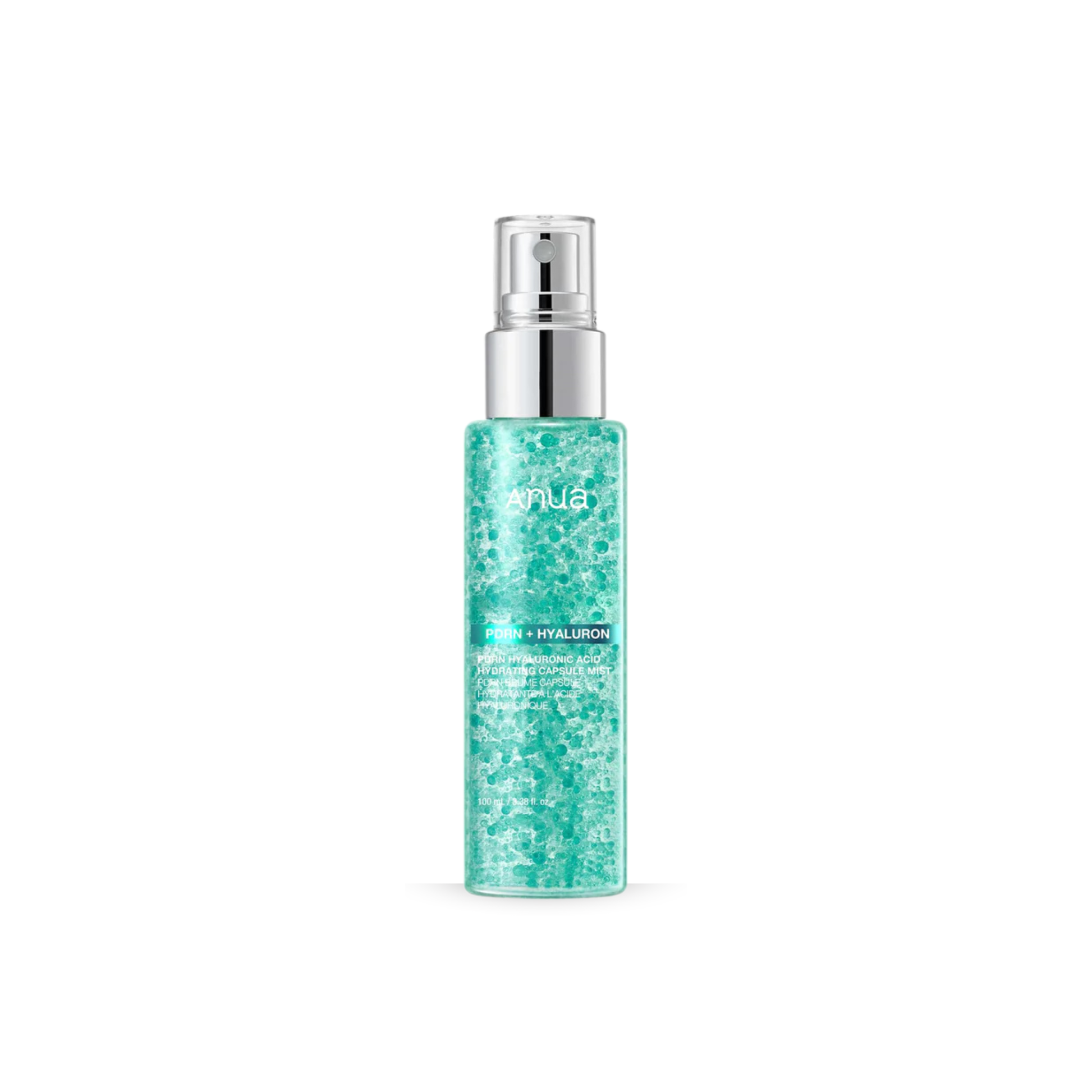 Anua PDRN Hyaluronic Acid Hydrating Capsule Mist on a white background