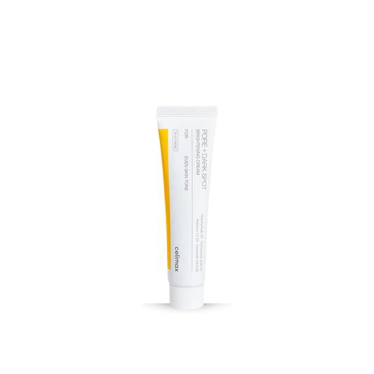 Celimax Pore+Dark Spot Brightening Cream on a white background
