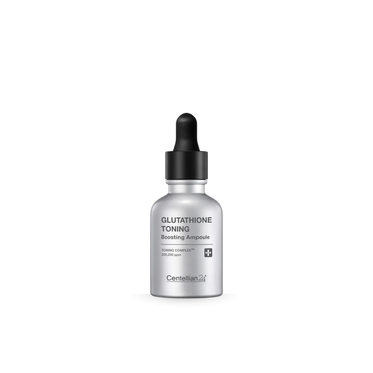 Centellian24 Glutathione Toning Boosting Ampoule with dropper on a white background