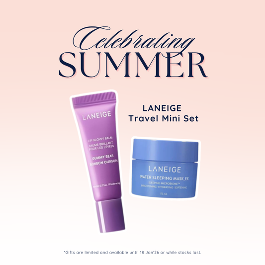 ‍LANEIGE Travel Mini Set (Free Gift: Orders R500+) (100% off)