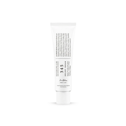 Tube of Dr. Althea 345 Relief Cream with label on a white background