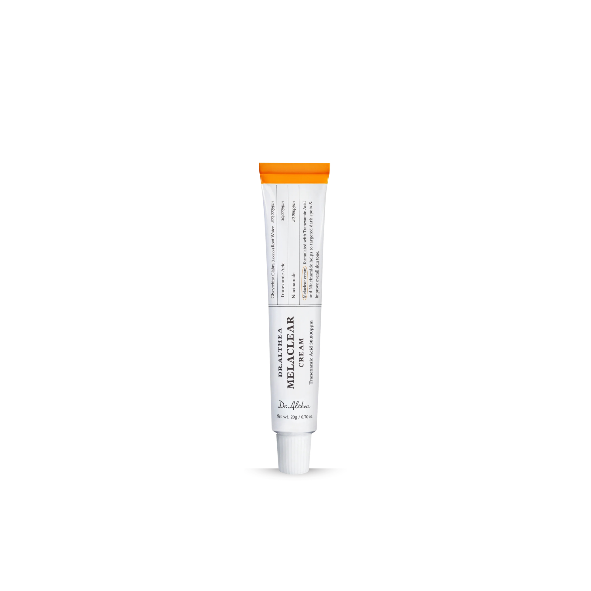Dr. Althea Melaclear Cream on a white background