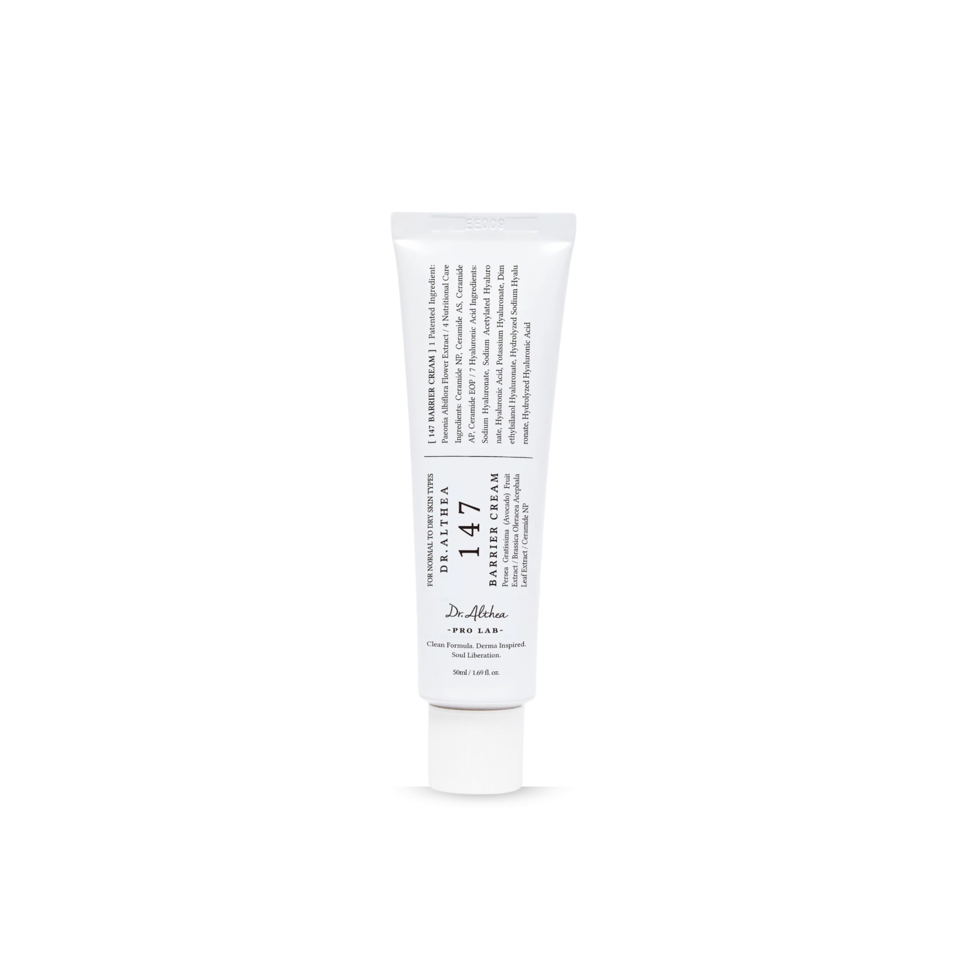 Tube of Dr.Althea 147 Barrier Cream on a white background