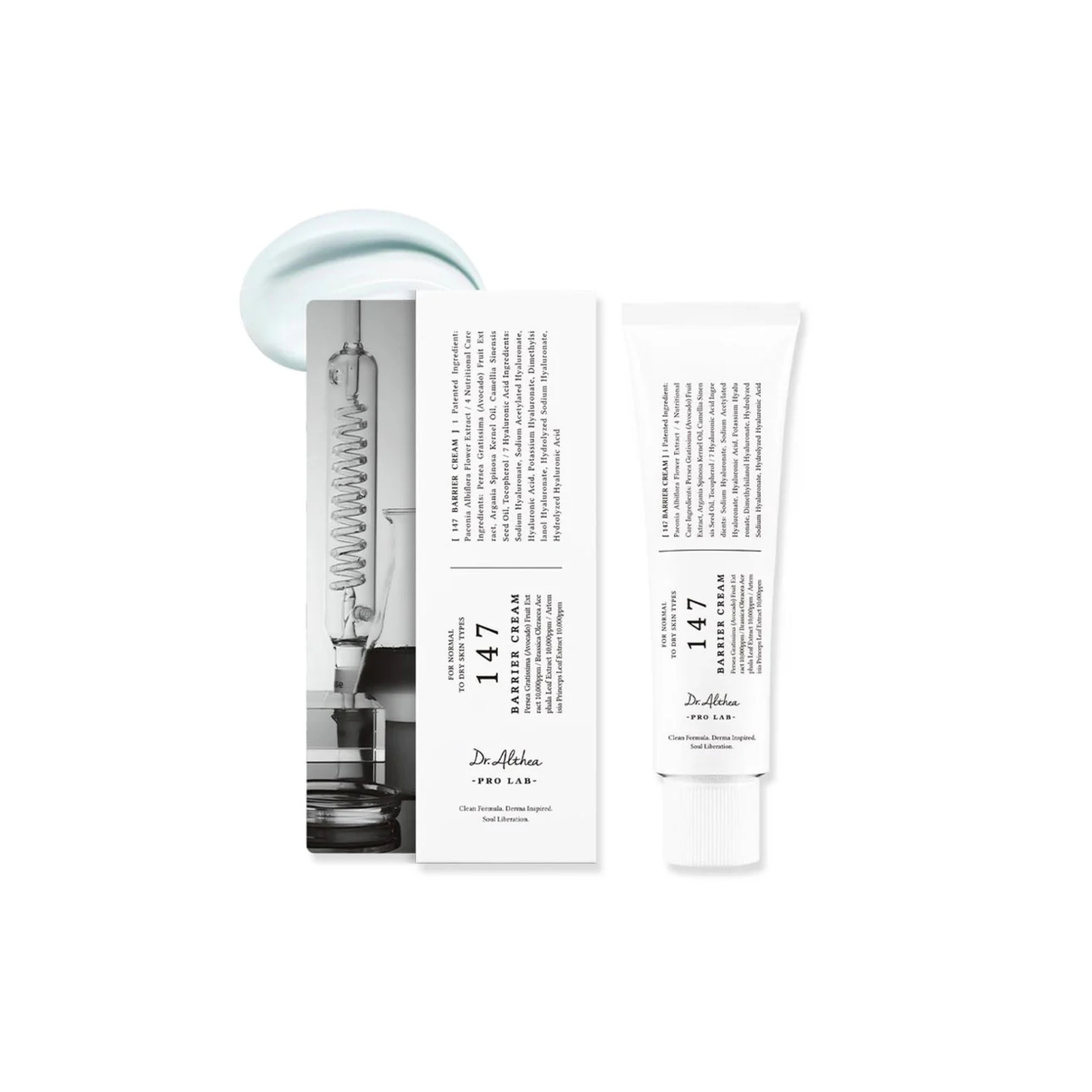 Dr.Althea 147 Barrier Cream with packaging on a white background