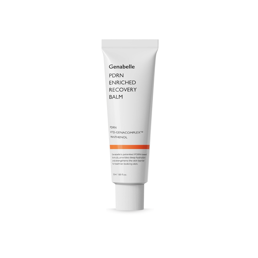Tube of Genabelle PDRN Enriched Recovery Balm on a white background