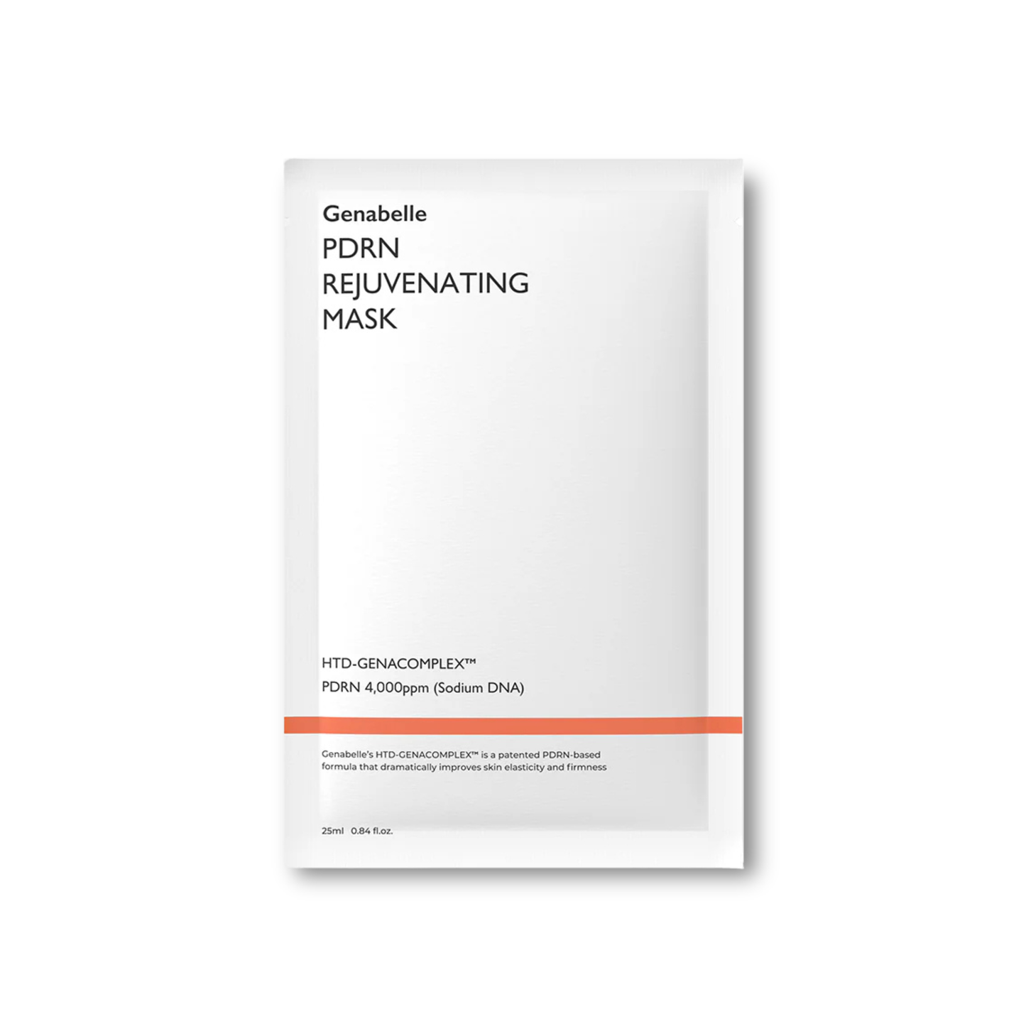 Genabelle PDRN Rejuvenating Mask on a white background