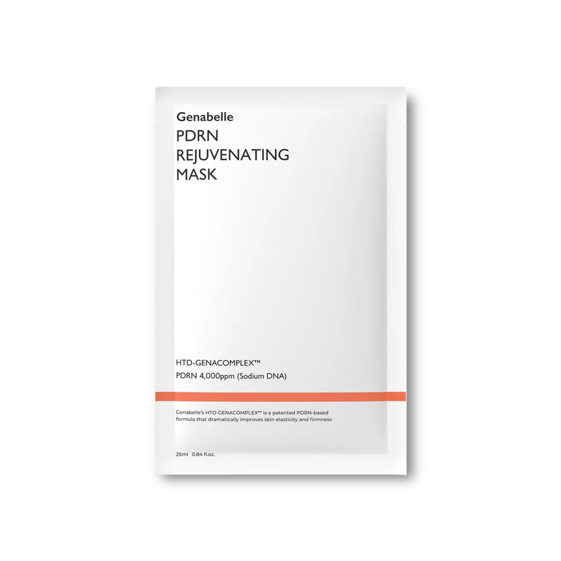 Genabelle PDRN Rejuvenating Mask on a white background