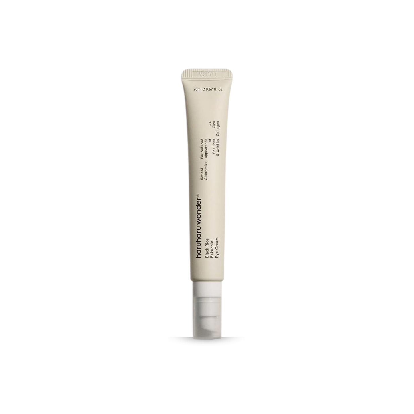 Haruharu Wonder Black Rice Bakuchiol Eye Cream on a white background