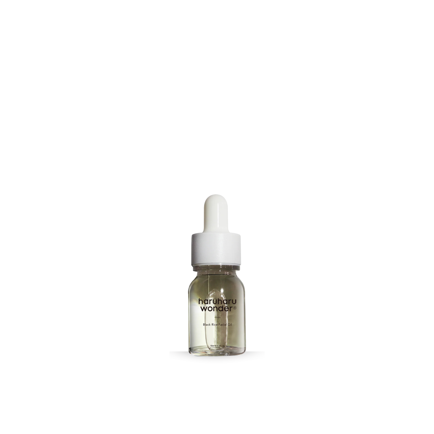 Haruharu Wonder Black Rice Facial Oil Mini on a white background