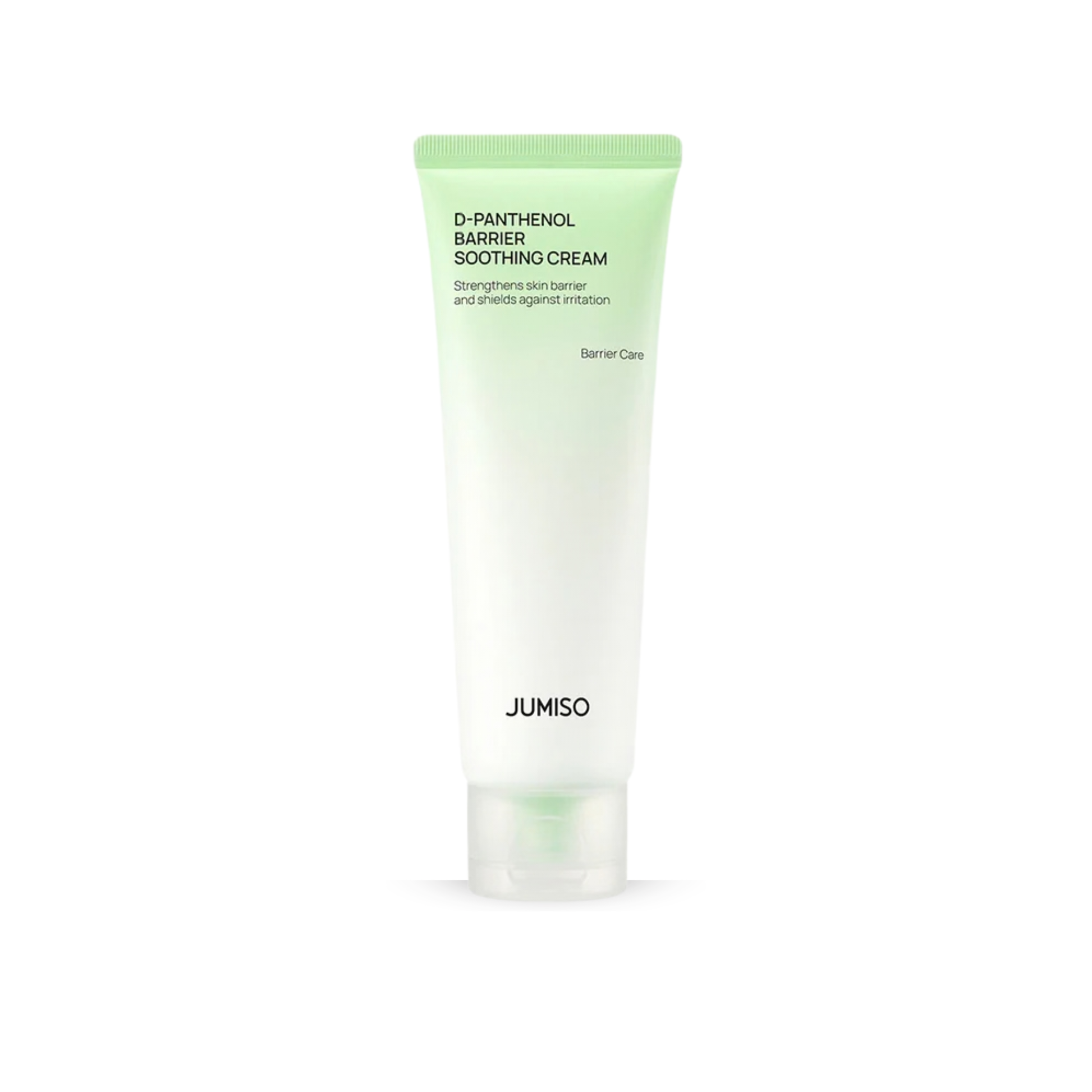 Tube of Jumiso D-Panthenol Barrier Soothing Cream on a white background