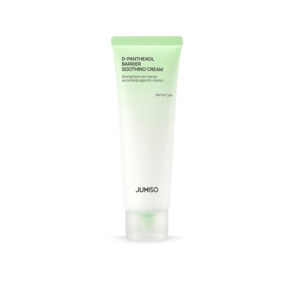 Tube of Jumiso D-Panthenol Barrier Soothing Cream on a white background