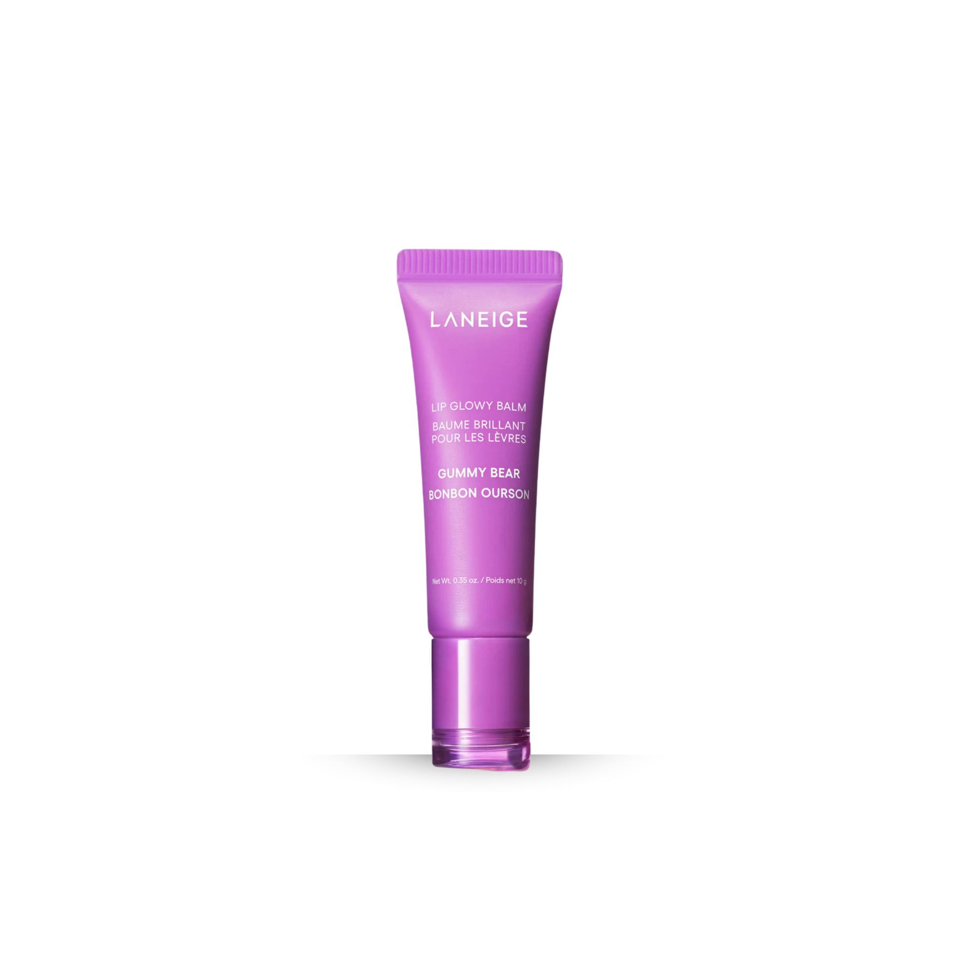 LANEIGE Lip Glowy Balm (Gummy Bear) on a white background
