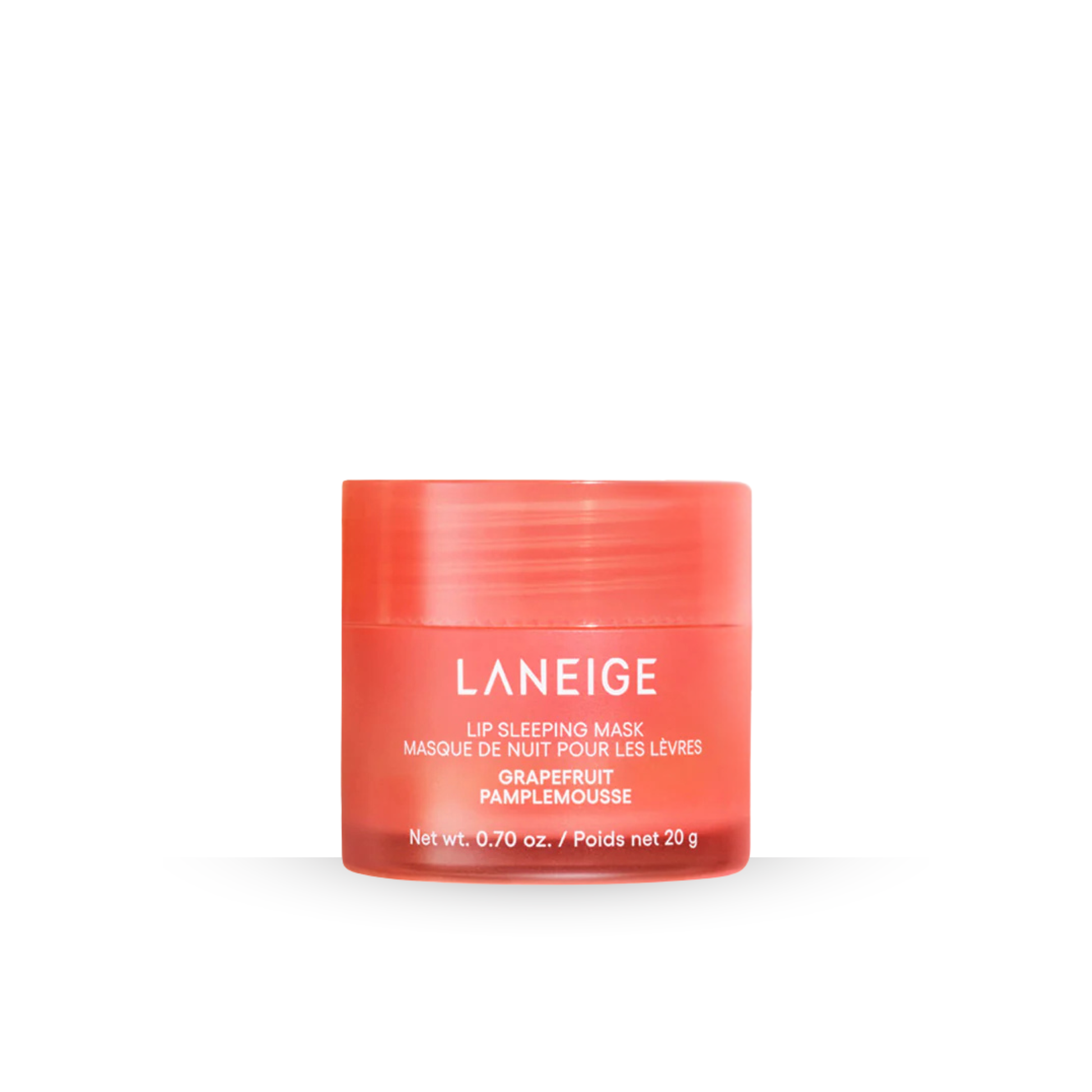 LANEIGE Lip Sleeping Mask_EX (Grapefruit) on a white background