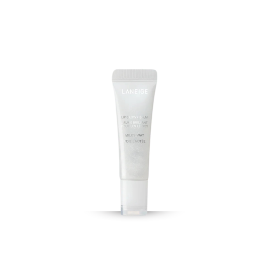 LANEIGE Lip Glowy Balm (Milky Way) on a white background