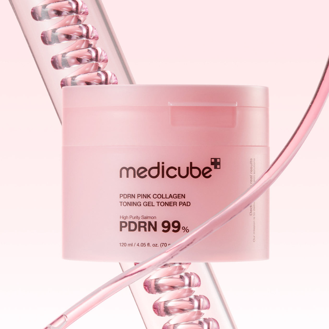 Medicube PDRN Pink Collagen Toning Gel Toner Pad (70 pads)