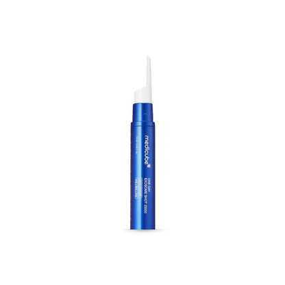Medicube One Day Exosome Shot Pore Ampoule 25000 with white cap on a white background