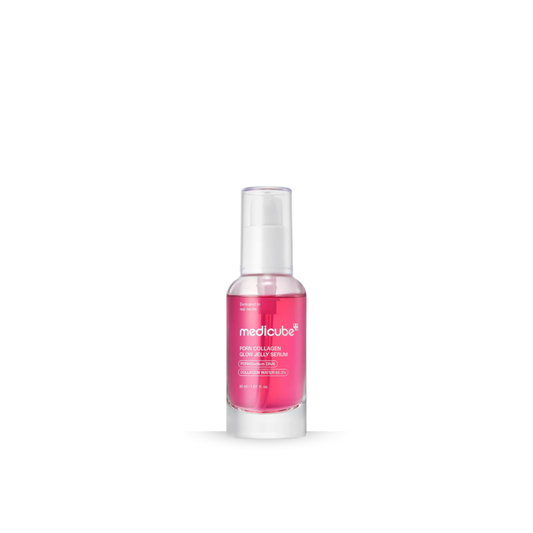 Medicube PDRN Collagen Glow Jelly Serum on a white background