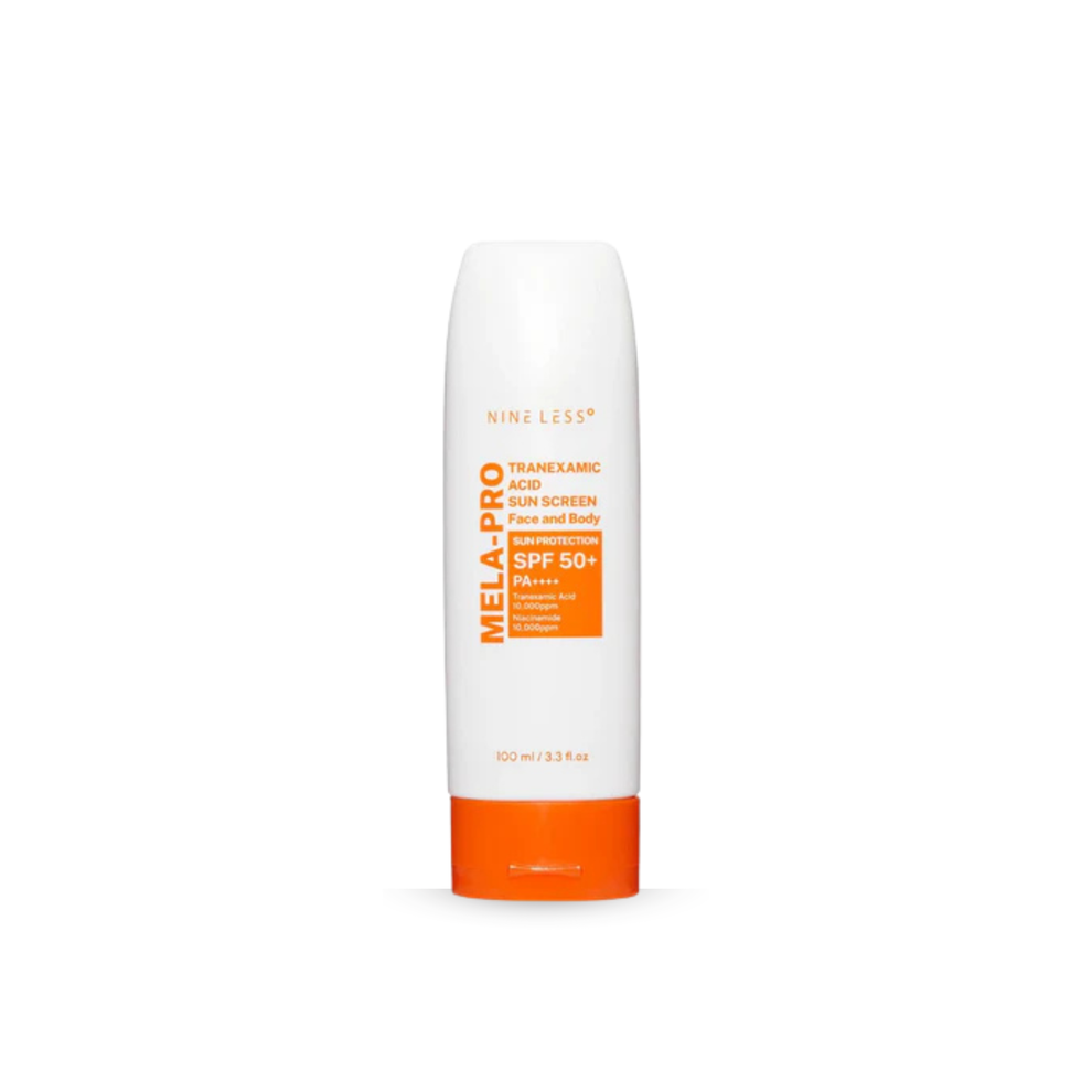 Sunshine Less Screen NINE LESS Mela-Pro Tranexamic Acid Sun Screen – Just Peachy