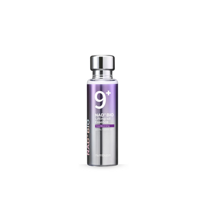 Numbuzin No.9 NAD Bio Lifting Essence Bottle with purple label on a white background