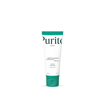 Purito Mightly Bamboo Panthenol Cream on a white background