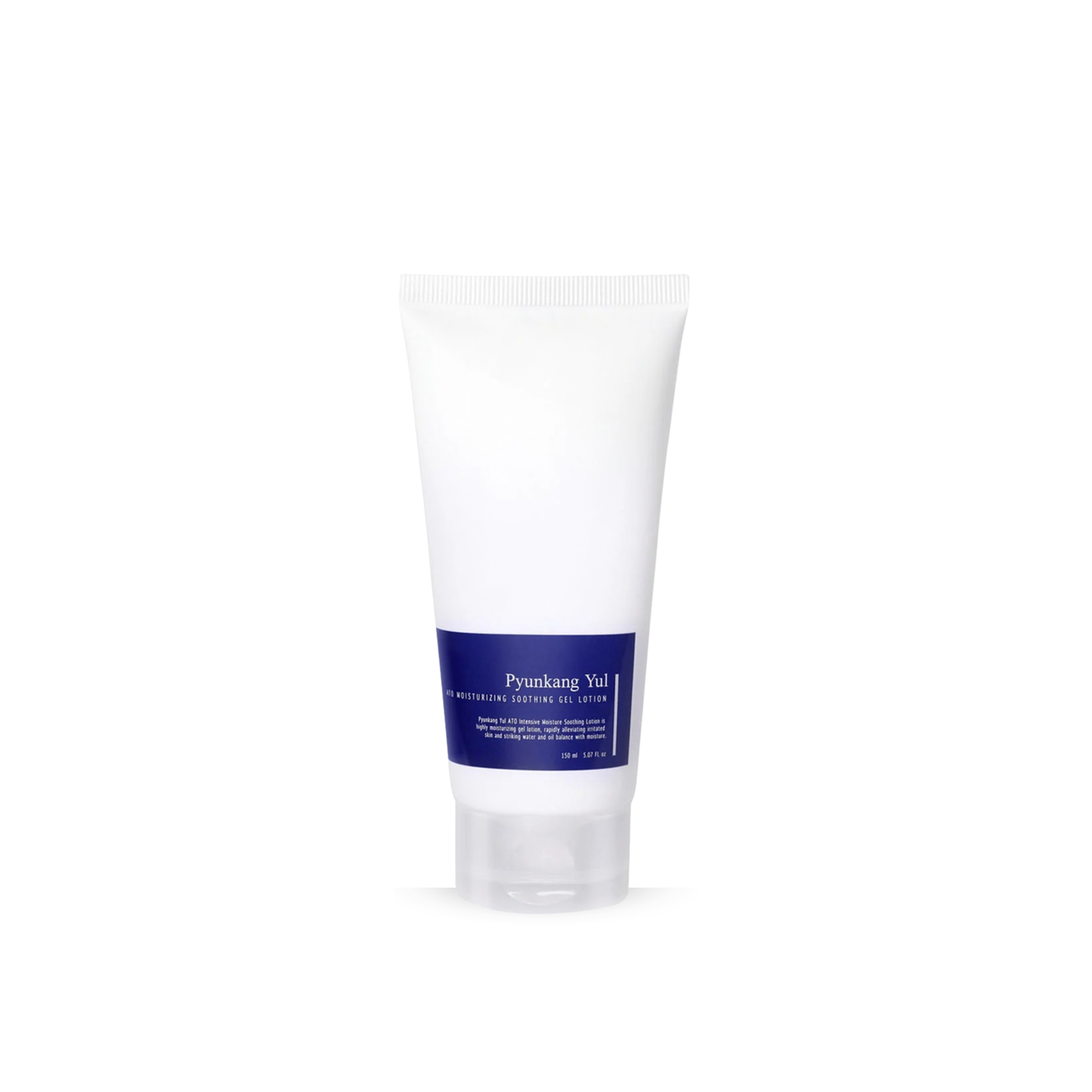 Tube of Pyunkang Yul ATO Moisturising Soothing Gel Lotion on a white background