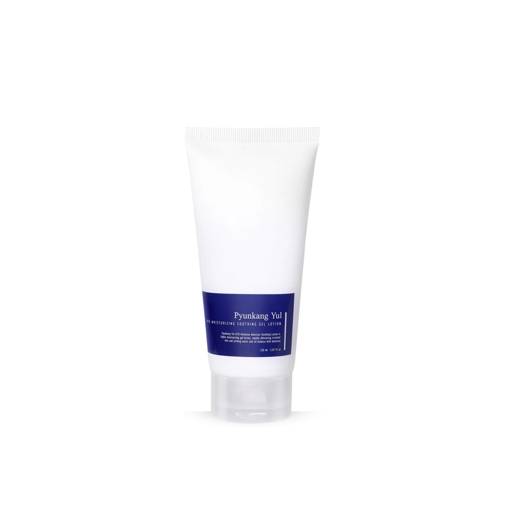 Tube of Pyunkang Yul ATO Moisturising Soothing Gel Lotion on a white background