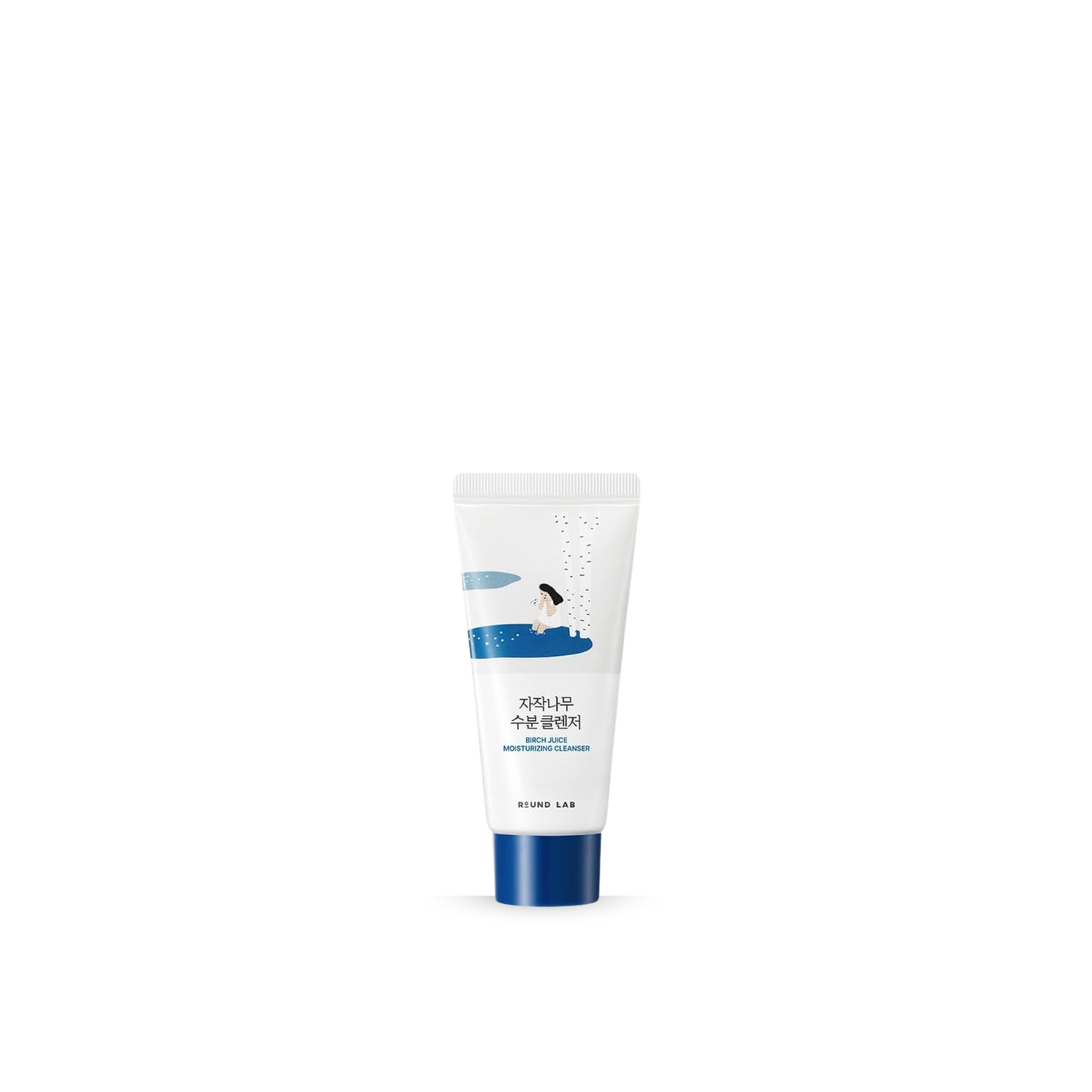 ROUND LAB Birch Juice Moisturizing Cleanser Mini on a white background