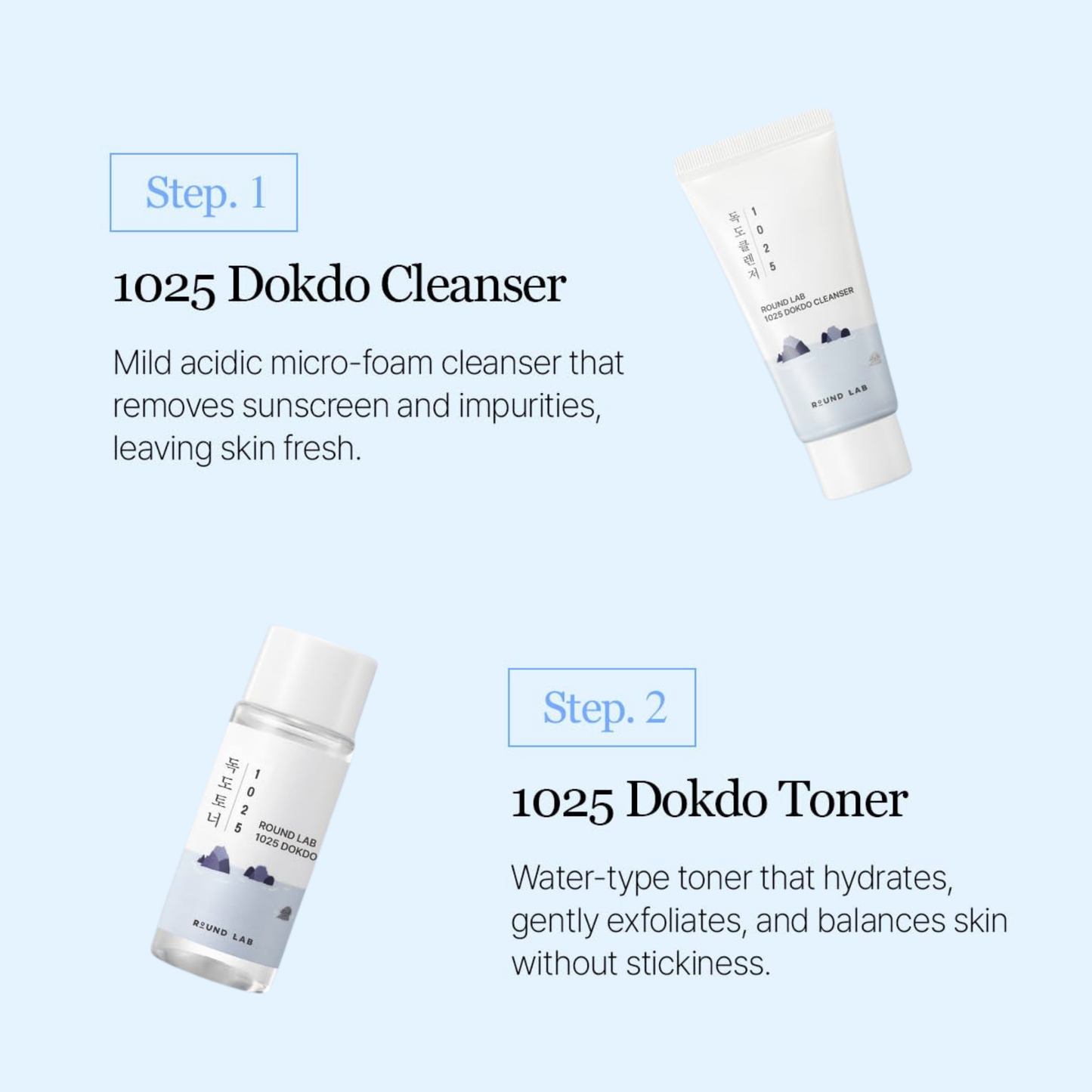 ROUND LAB 1025 Dokdo Trial Kit