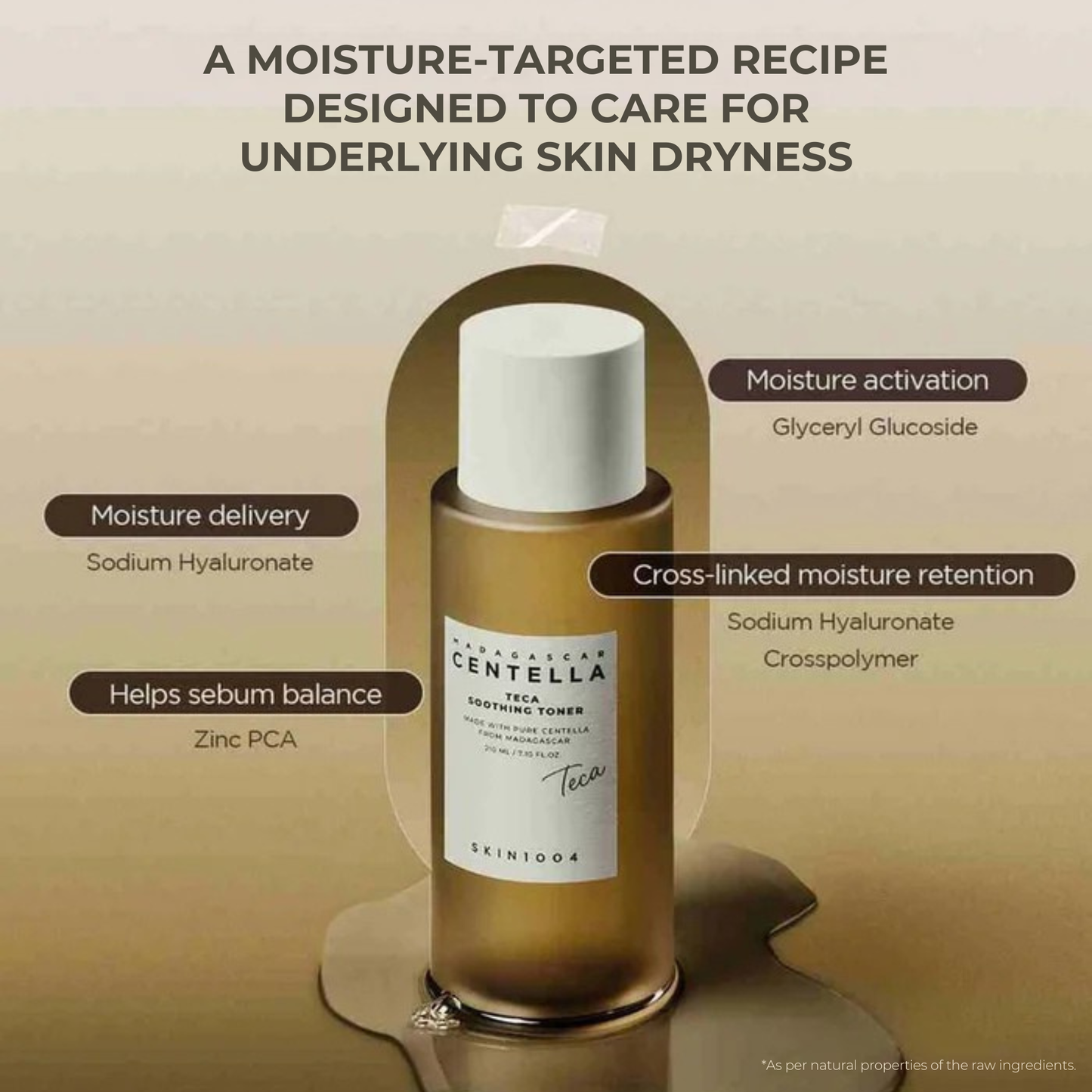 SKIN1004 Madagascar Centella Teca Soothing Toner