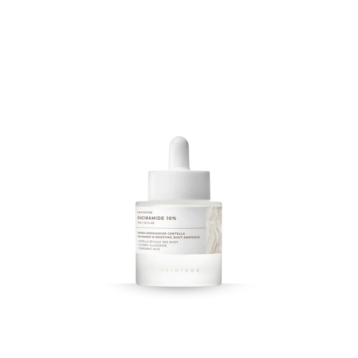 SKIN1004 Niacinamide 10 Boosting Shot Ampoule on a white background