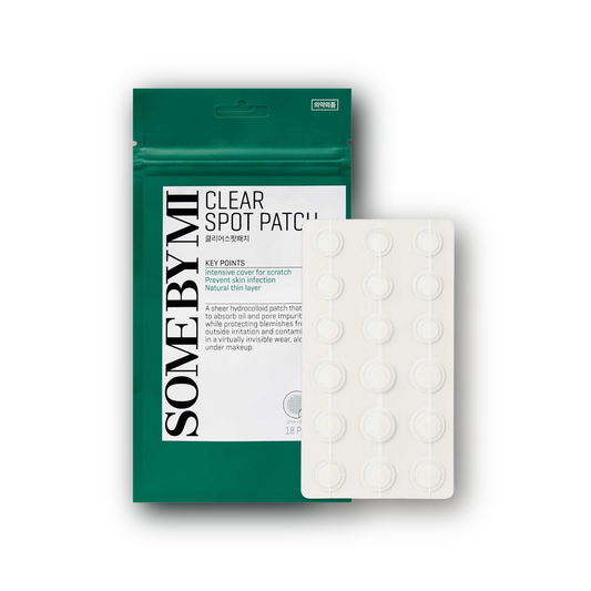 Some By Mi clear spot patches with packaging on a white background