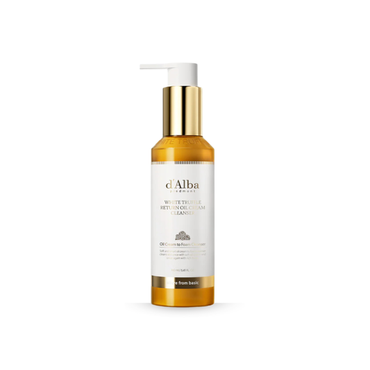 d'Alba White Truffle Return Oil Cream Cleanser on a white background