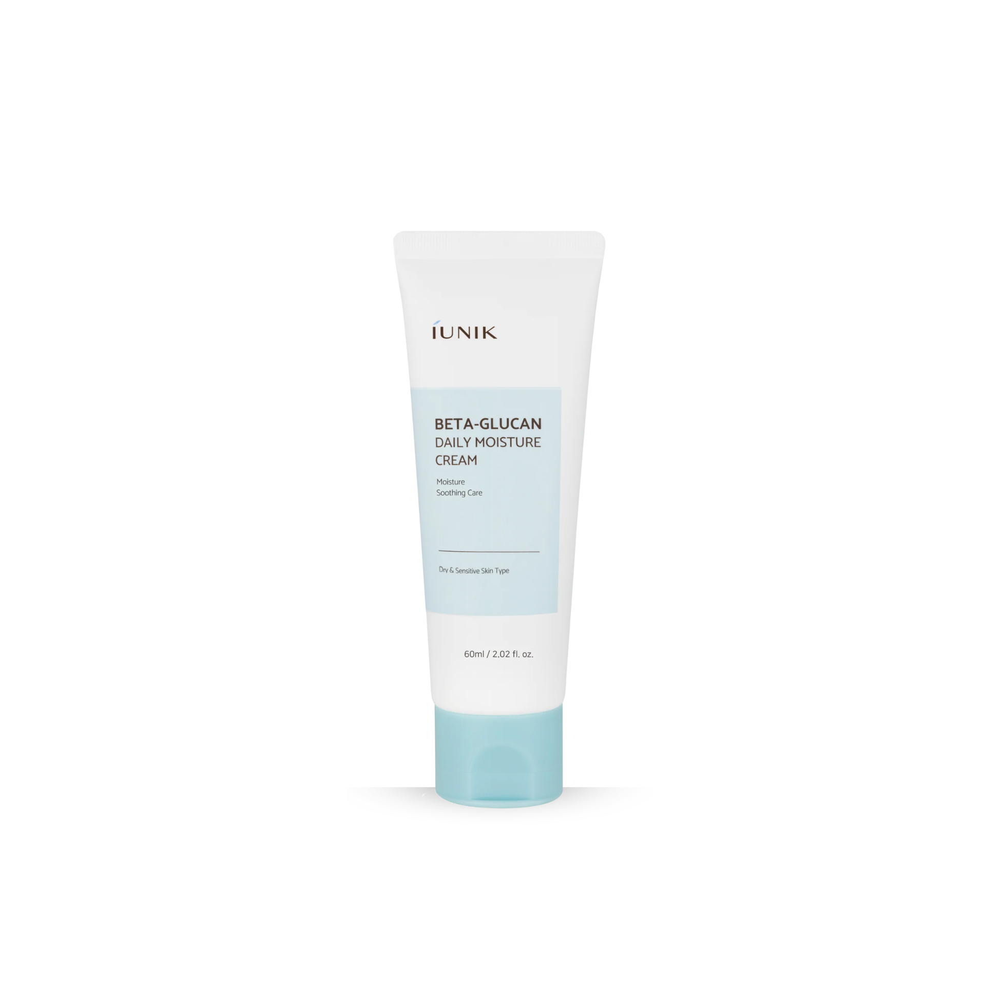 iUNIK Beta-Glucan Daily Moisture Cream on a white background