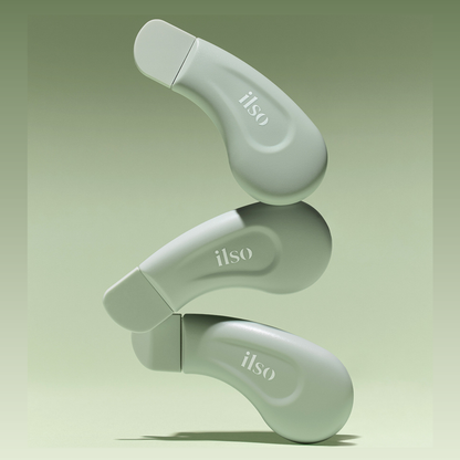 Three ilso Deep Clean Masters with 'ilso' branding on a light green background