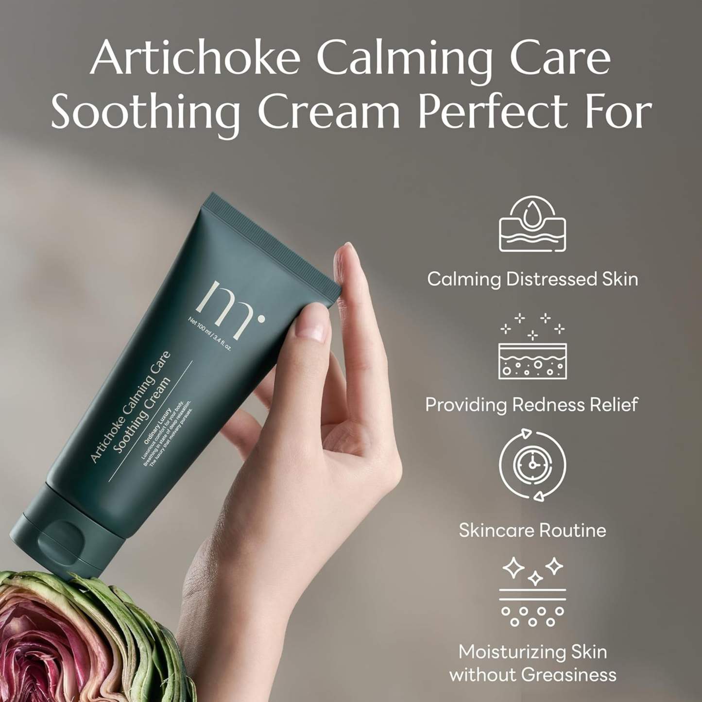 molvany Artichoke Calming Care Soothing Cream